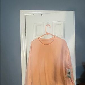 Peach Long Sleeve Sweatshirt
